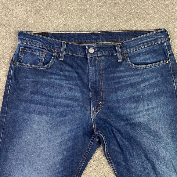 Levi's 569 Loose Straight Fit Jeans Men's 38 x 30 Measures 40 x 28 Blue - Picture 2 of 12